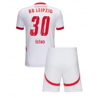 Dječji Nogometni Dres RB Leipzig Benjamin Sesko #30 Domaci 2024-25 Kratak Rukav (+ Kratke hlače)